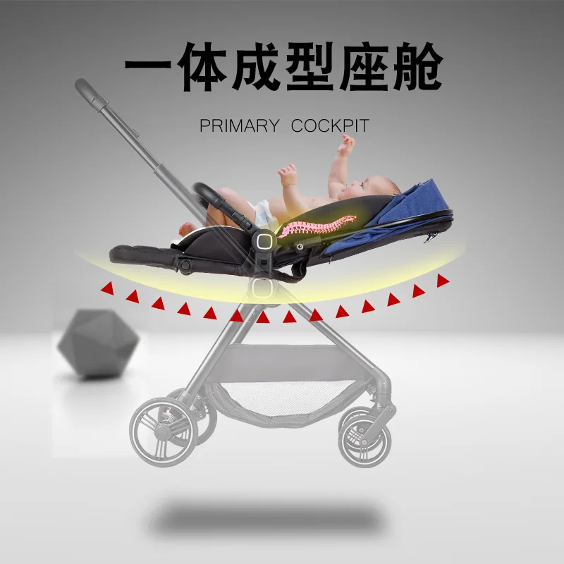 Прогулочная коляска для младенцев четыре колеса портативная путешествий можно