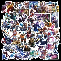 1050pcs mobile legends game stickers for motorcycle skateboard kids toy refrigerator guitar mobile phone laptop stickers decals