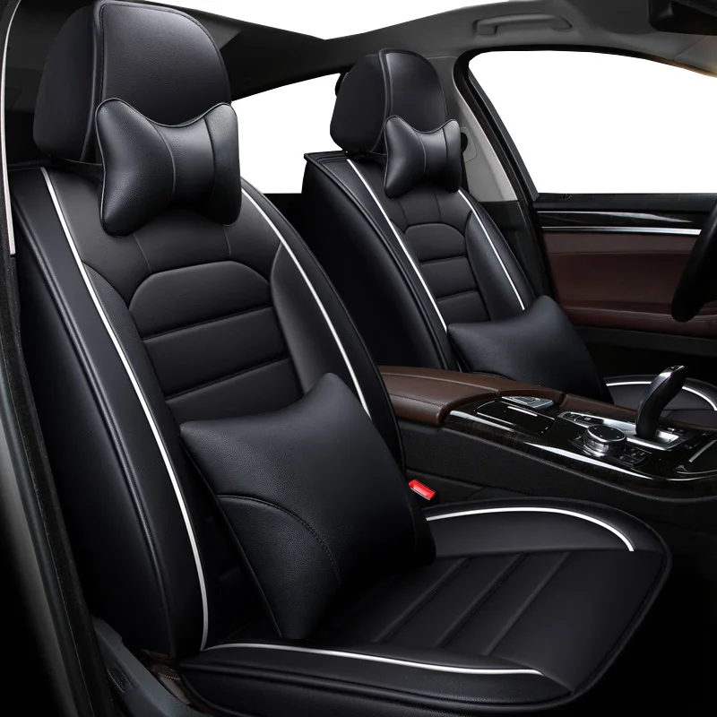 

Leather Car Seat Cover For skoda octavia 2 3 a5 rs a7 tour 3 fabia 1 2 rapid spaceback superb 3 yeti accesorios