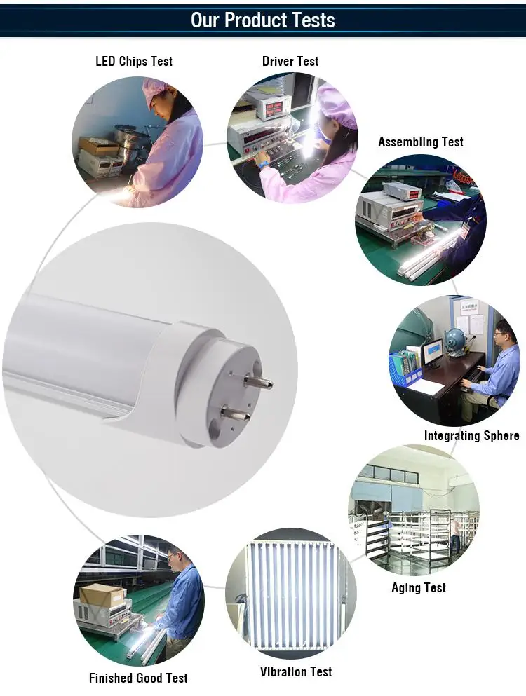 T8 18 Вт 22 1 2 м V-образная светодиодная трубка замена люминесцентной трубки G13 5000K