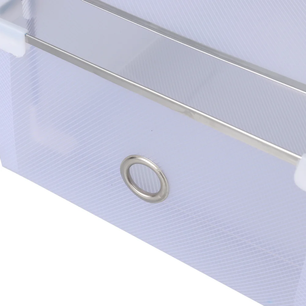 

20PCS Crate Storage Clear Drawer Shoe Boxes Stackable Foldable Shoes Case Home Wardrobe Thicken Shoebox Size 31*20*11 (W