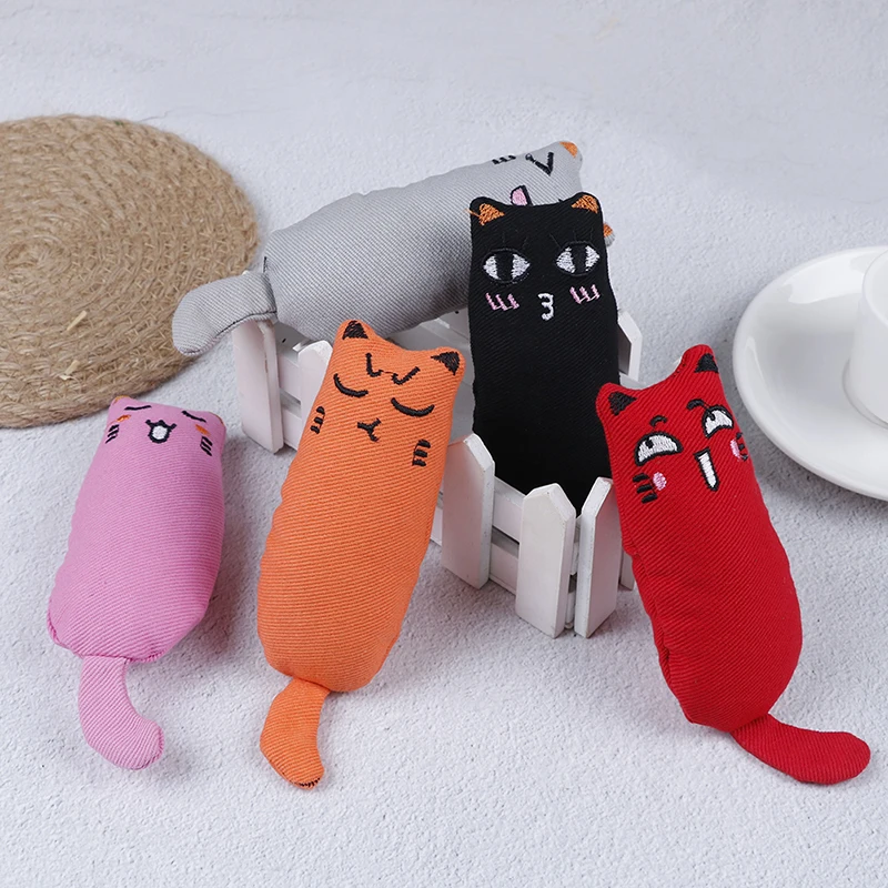 1 шт. игрушки для жевания кошек милая Подушка Интерактивная домашних животных