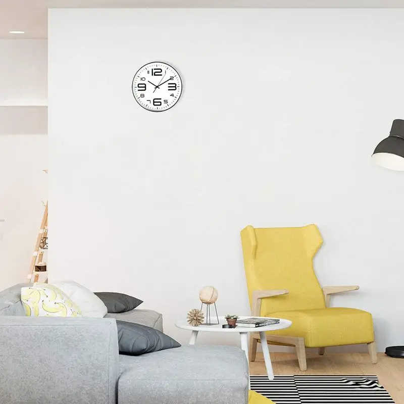 Часы кварцевые настенные с цифрами 10 дюймов | Дом и сад