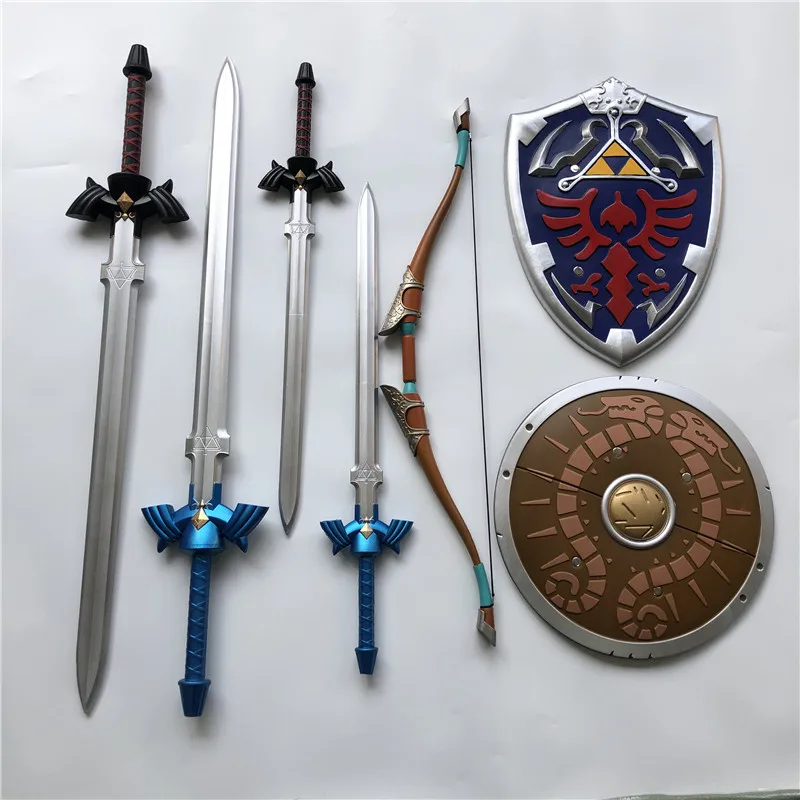 

Game Link Sky Shield and Sky Sword Cosplay PU Props Cos weapon Halloween Weapon cosplay Stage props toys 108cm