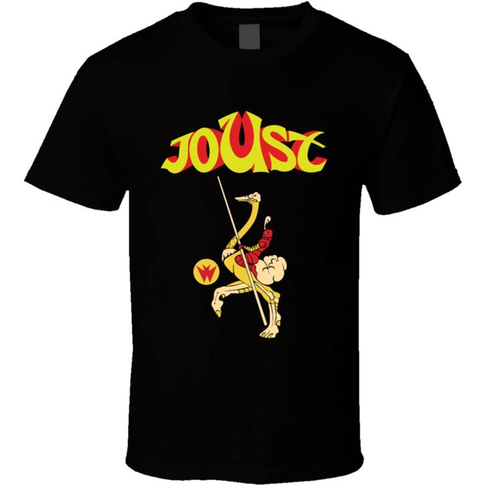 Винтажная футболка для видеоигр Joust |