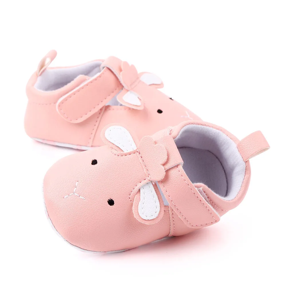 

Baby Shoes Adorable Infant Slippers Toddler Baby Girl Sheep Ears Crib Shoes Cute Cartoon Anti-slip Prewalker Baby Slippers 2023