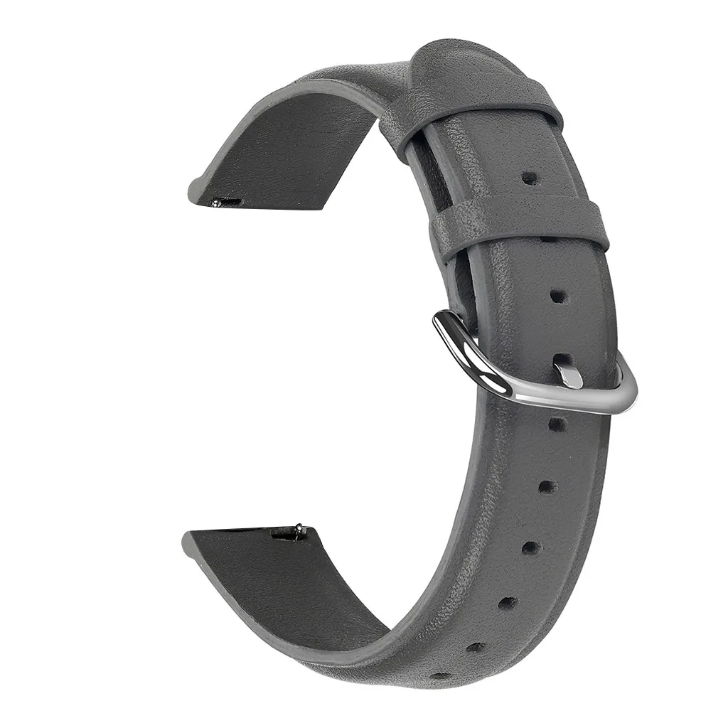 Смарт-часы, ремешок, браслет для samsung Galaxy Watch, кожаный ремешок для часов, ремешок для samsung Galaxy Watch Active 1/2, 40 мм/44 мм
