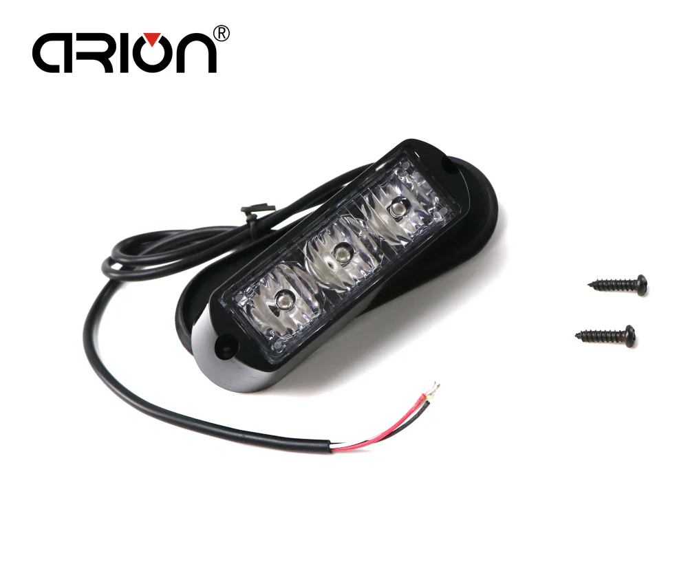 Новый высокомощный 3 светодиосветодиодный водонепроницаемый автомобильный