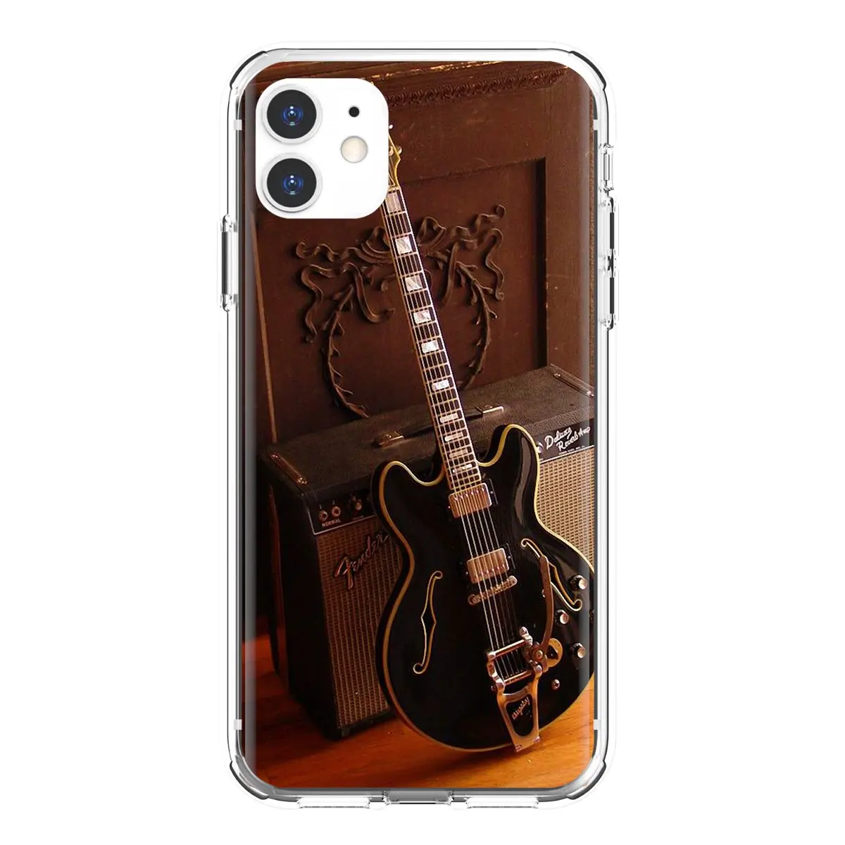 Музыкальные инструменты-гитара Gibson для Huawei P30 P40 P20 P7 P8 P9 P10 Lite Plus Pro 2015 2016 2017 мини