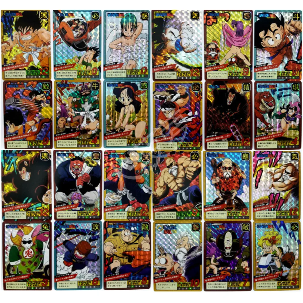 40 шт./компл. флэш-карты с героями дракона Гоку бульма Каме сеннин детские игрушки