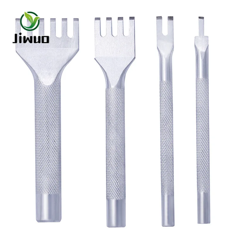 Jiwuo Leather Hole Punches Tool 1/2/4/6 Prong Lacing Hand-stitching Sewing DIY Perforate Craft Tools | Дом и сад