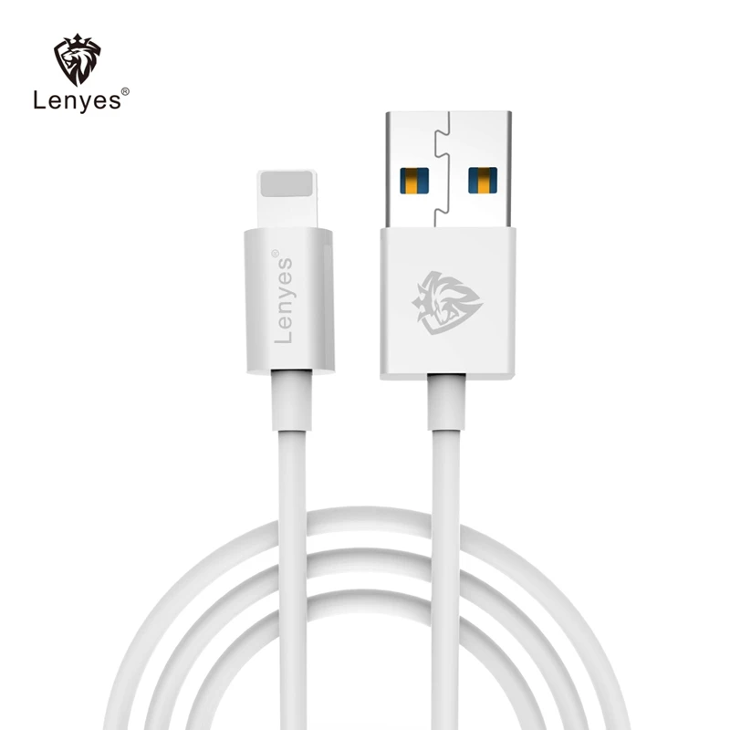 Lenyes 3 м 2 1 5 микро USB кабель 1A 2A 2.4A проволочные заряжающие провода линия IOS и Android
