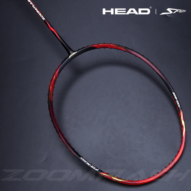 Натуральная головка Zoomflash высокой Натяжной ракетки для бадминтона, экспансивная 4u легкая полная Бадминтонная ракетка с чехлом для ракетки