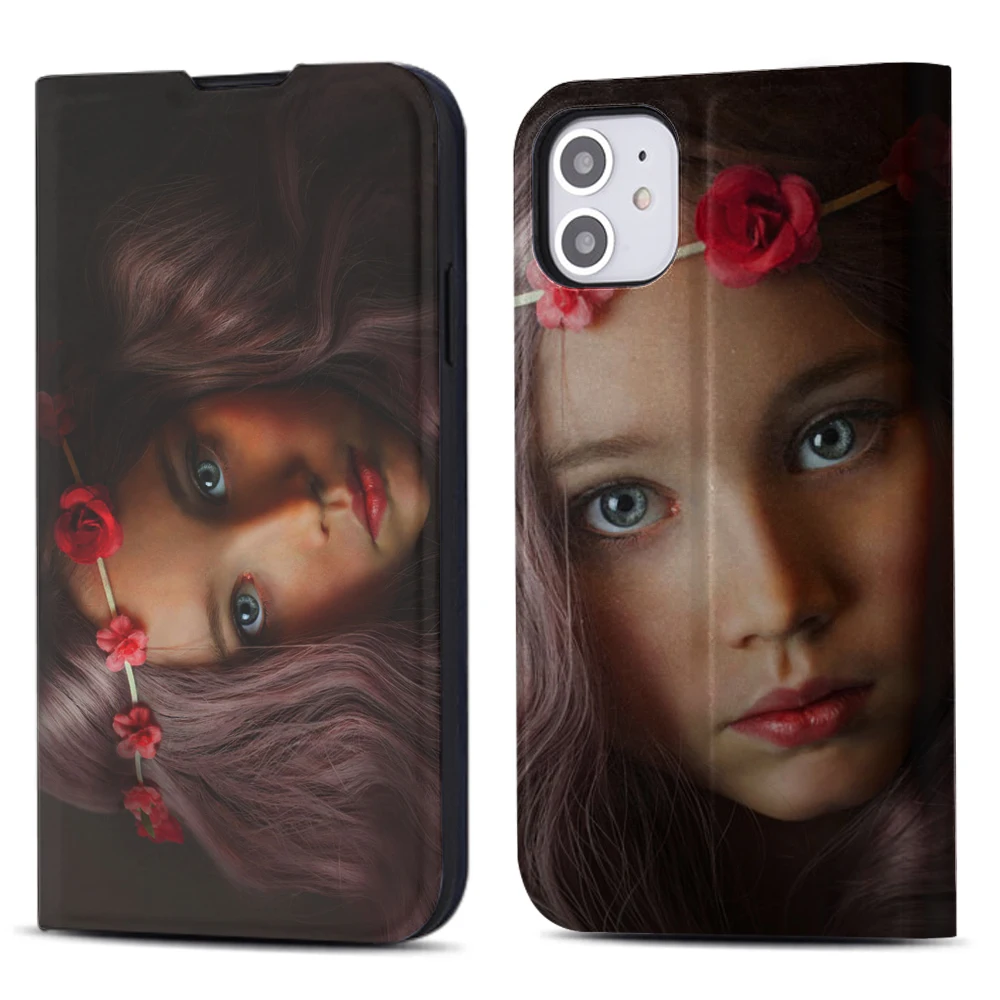 Чехол s для OPPO Reno2 персонализированный кожаный сложенный кошелек с фото RENO 2Z 2F