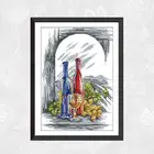 Набор для вышивки крестиком Joy Sunday с изображением вина