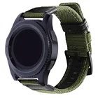 Ремешок 22 мм для Huawei Watch GT GT2 Active, нейлоновый кожаный браслет для смарт-часов Honor watch Magic band