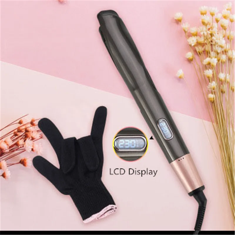 2 в 1 выпрямитель для волос и бигуди керамические пластины с покрытием