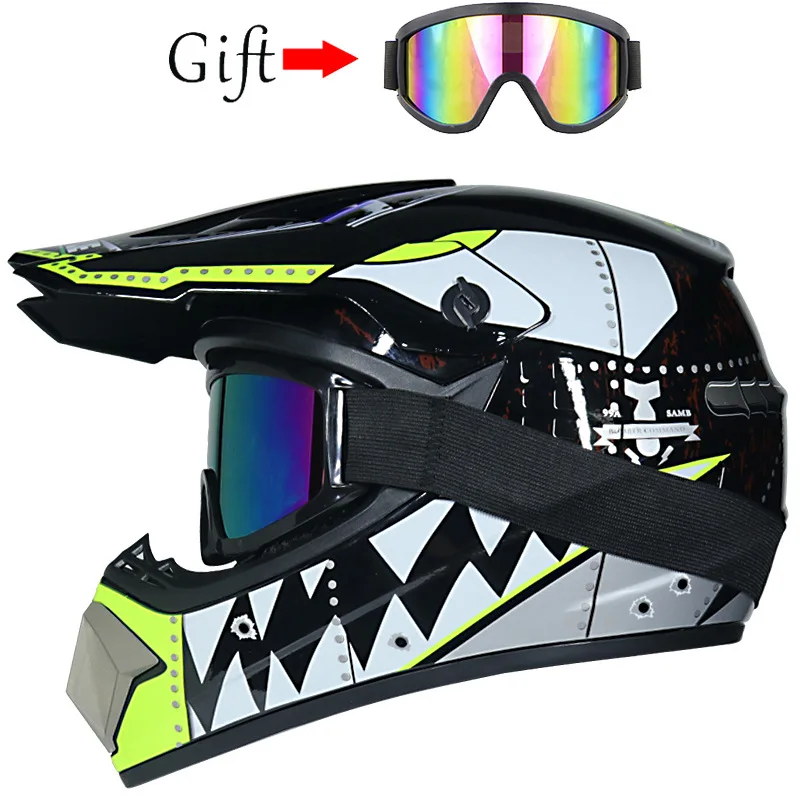 

2021 Dirt Bike Helmet Casco De Moto Racing Motocross Off Road Full Face Helmet Helmet Motorcross Casco Moto Unisex Children Dot