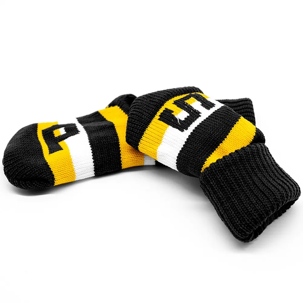

9 Pcs/set Of Golf Iron Cover Knitting Socks Golf Putter Head Cover Golf Club Protection Head Cover Golf Sports Accessories
