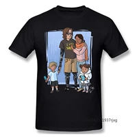 skywalker family black tshirt modern family claire pseudo documentary sitcom homme t shirt tees pure oversized short sleeve