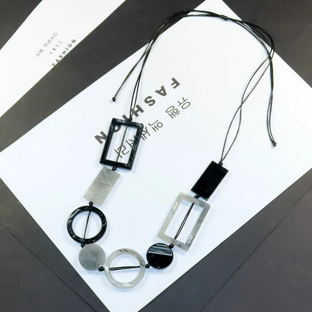 Модное роскошное длинное ожерелье Женские аксессуары подарок на день рождения