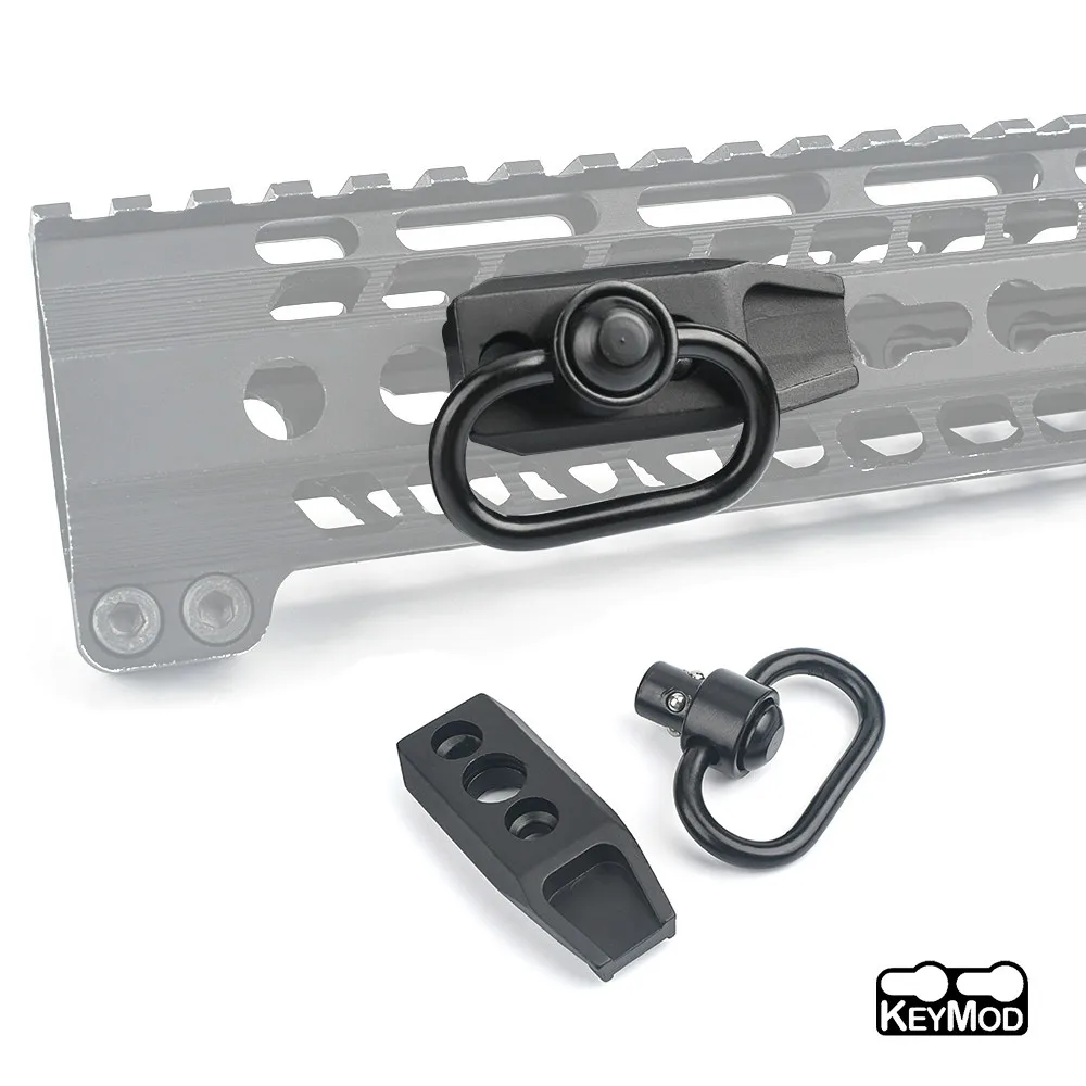 

Металлическая нажимная кнопка для страйкбола QD Sling Swivel Mount KeyMod