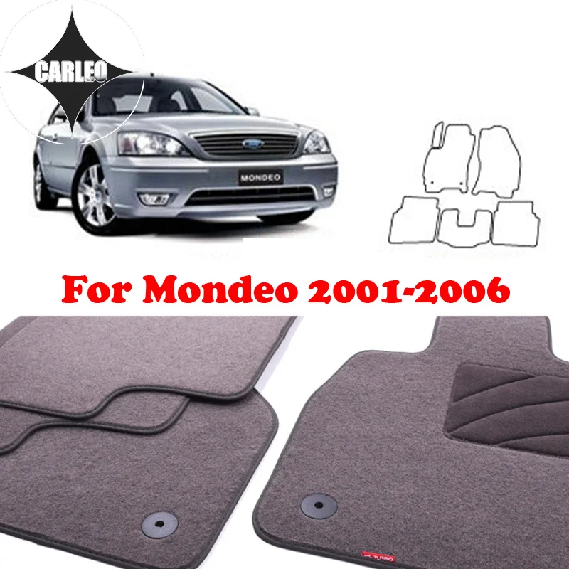 

Автомобильные коврики для Ford Mondeo 2007-2013 замшевый ковер LHD Автомобильный выделенный материал для защиты окружающей среды разные цвета