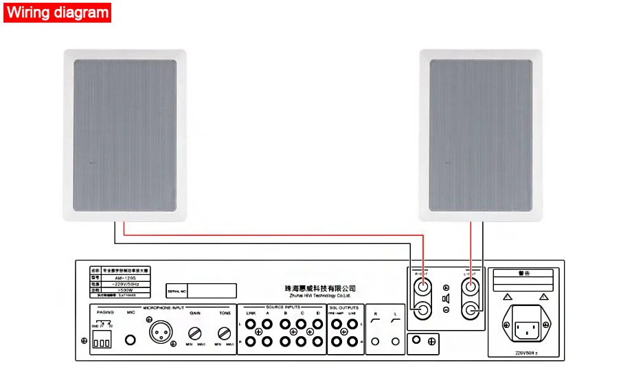 Oupushi VX5-W домашний кинотеатр 2-полосный прямоугольный потолочный настенный динамик фоновая музыкальная система хорошее качество звука