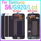 Оригинальный 5,1 ''Super AMOLED сменный ЖК-дисплей S6 для SAMSUNG GALAXY S6 G920 SM-G920F G920F G920FD, сенсорный экран, дигитайзер в сборе