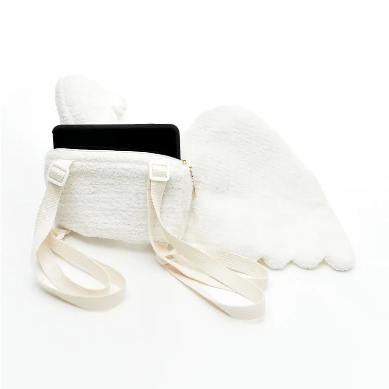 Плюшевый Рюкзак Angel wings Kawaii с японским аниме мягкая сумка для косплея детская