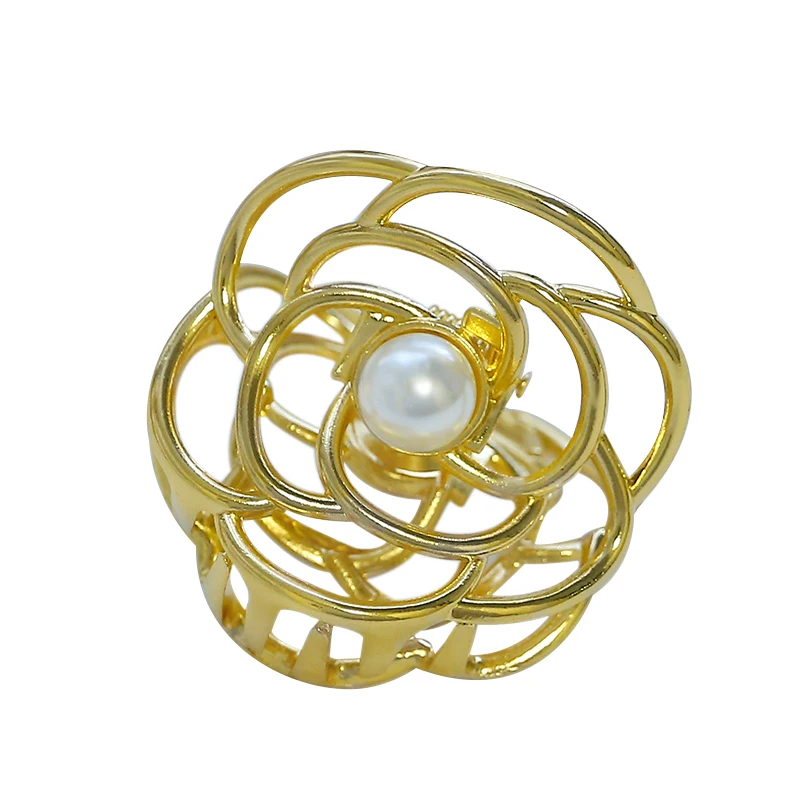 Металлическая заколка для волос в стиле ретро |