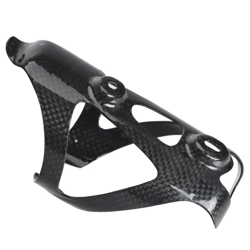 Plastic Elastic Drink Cup Full Carbon Fiber Bicycle Water Bottle Cage MTB Road Bike Holder Ultra Light Cycling | Спорт и развлечения