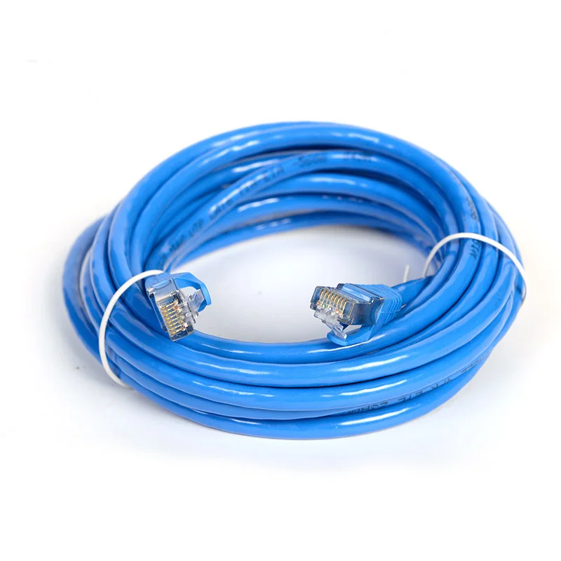 10 шт. Linha Cat5E RJ45 соединительный кабель Ethernet Lan Интернет сетевой Кабо Azul 20 см 88| |