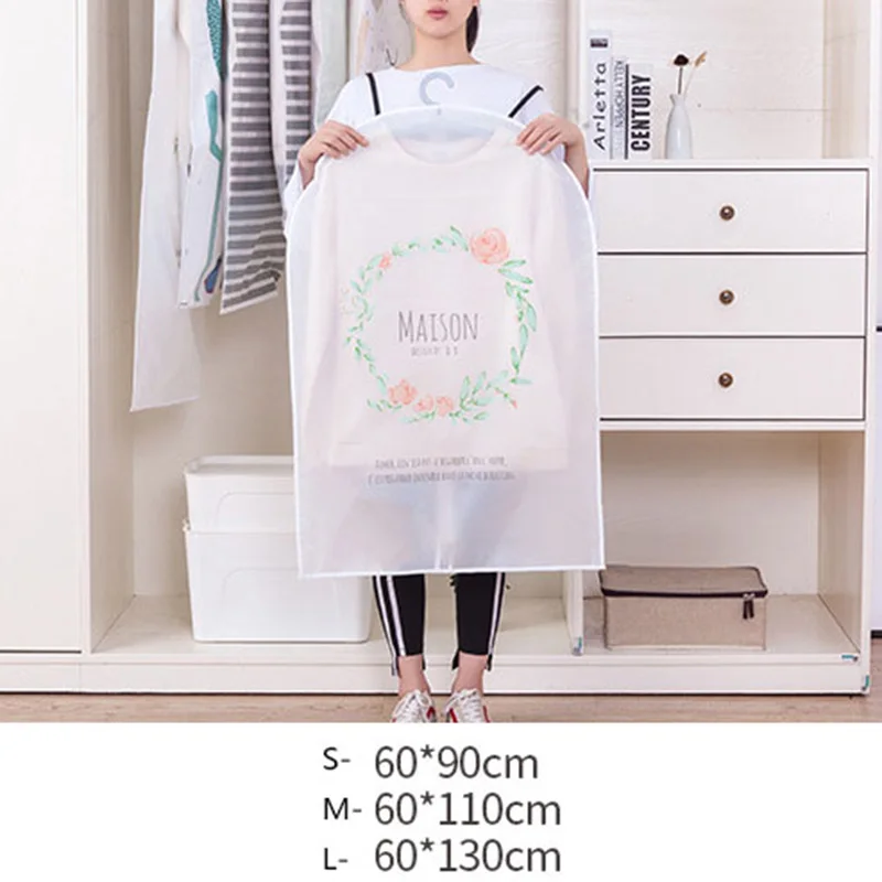 12 шт./компл. мультфильм печатных чехол для одежды защиты от пыли 3 пальто больших