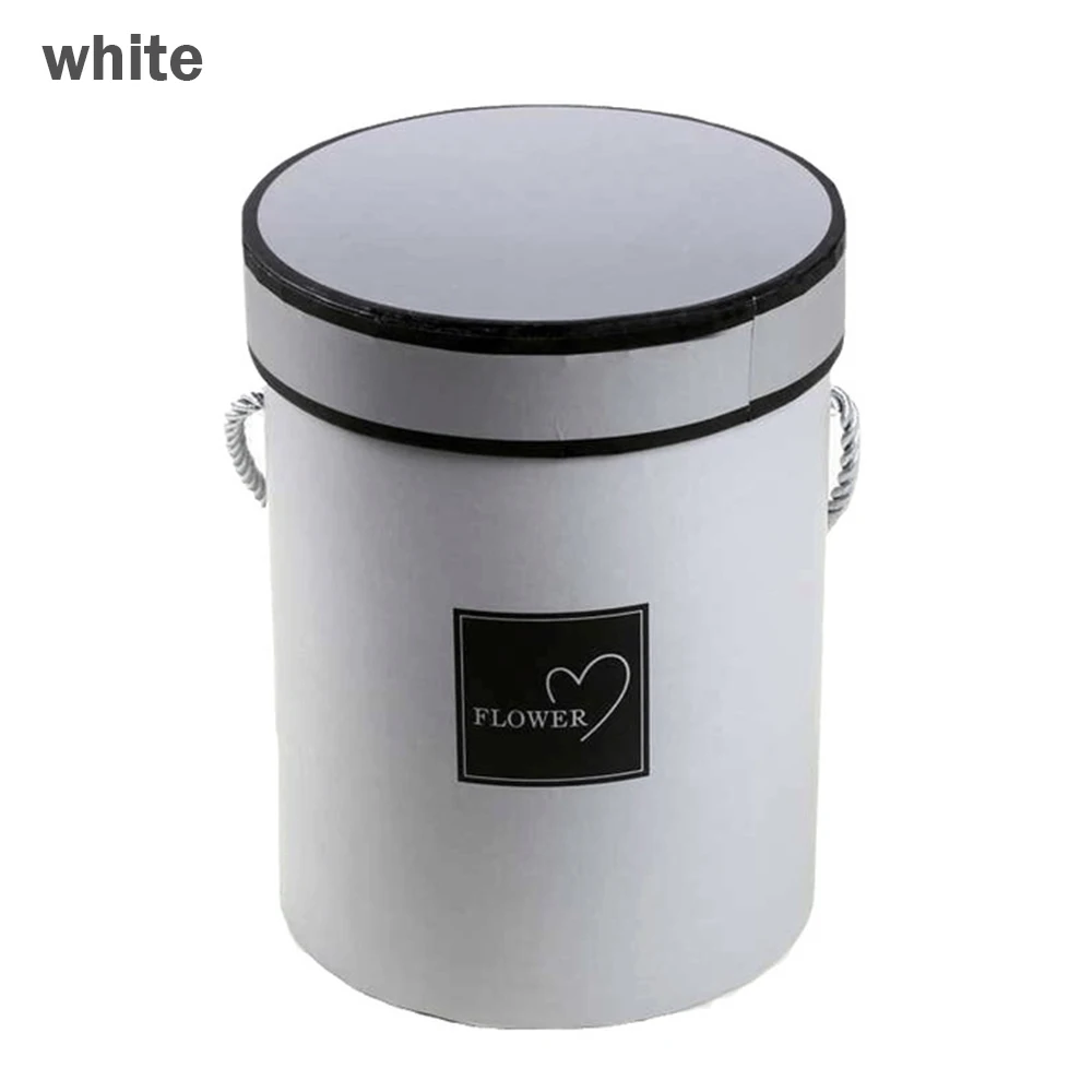 Дамские подарочные коробки букет мини бумажная упаковка чехол Крышка ведро для