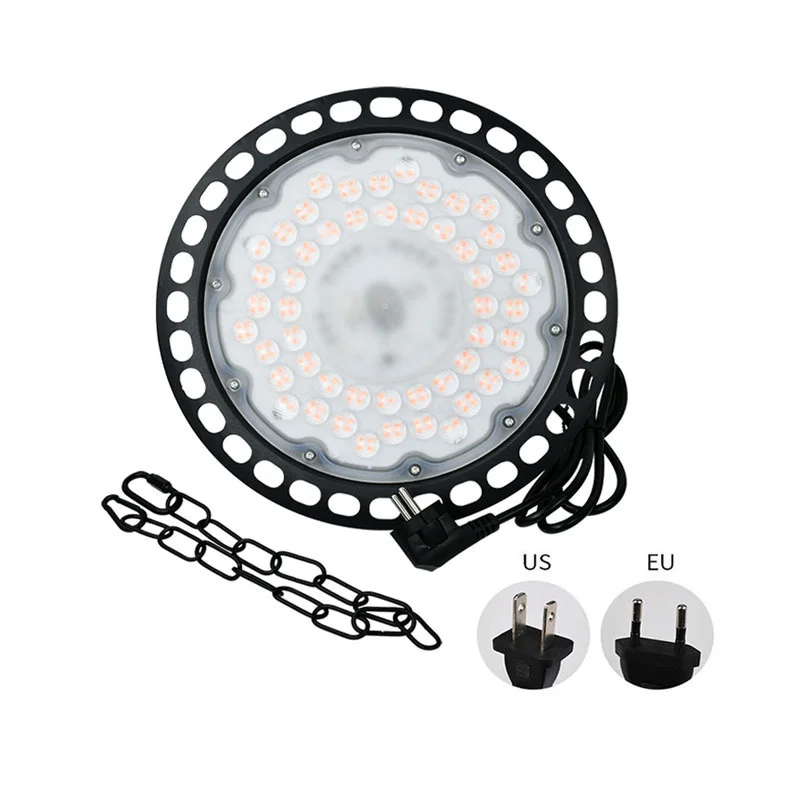 

8pc 100W 150W 200W UFO LED High Bay Light AC220V Waterproof Warehouse Garage Light Super Bright Commercial Industrial Lighting