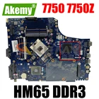 Материнская плата AKEMY P7YE0 для ноутбука Acer aspire 7750 7750Z HM65 DDR3 MBRN802001 MB.RN802.001, материнская плата