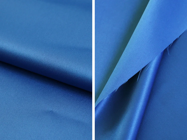 70 royal blue Тяжелая Свадебная атласная ткань полиэфирный мат сатин качество 1 ярд* 150 см - Цвет: 70 royal blue
