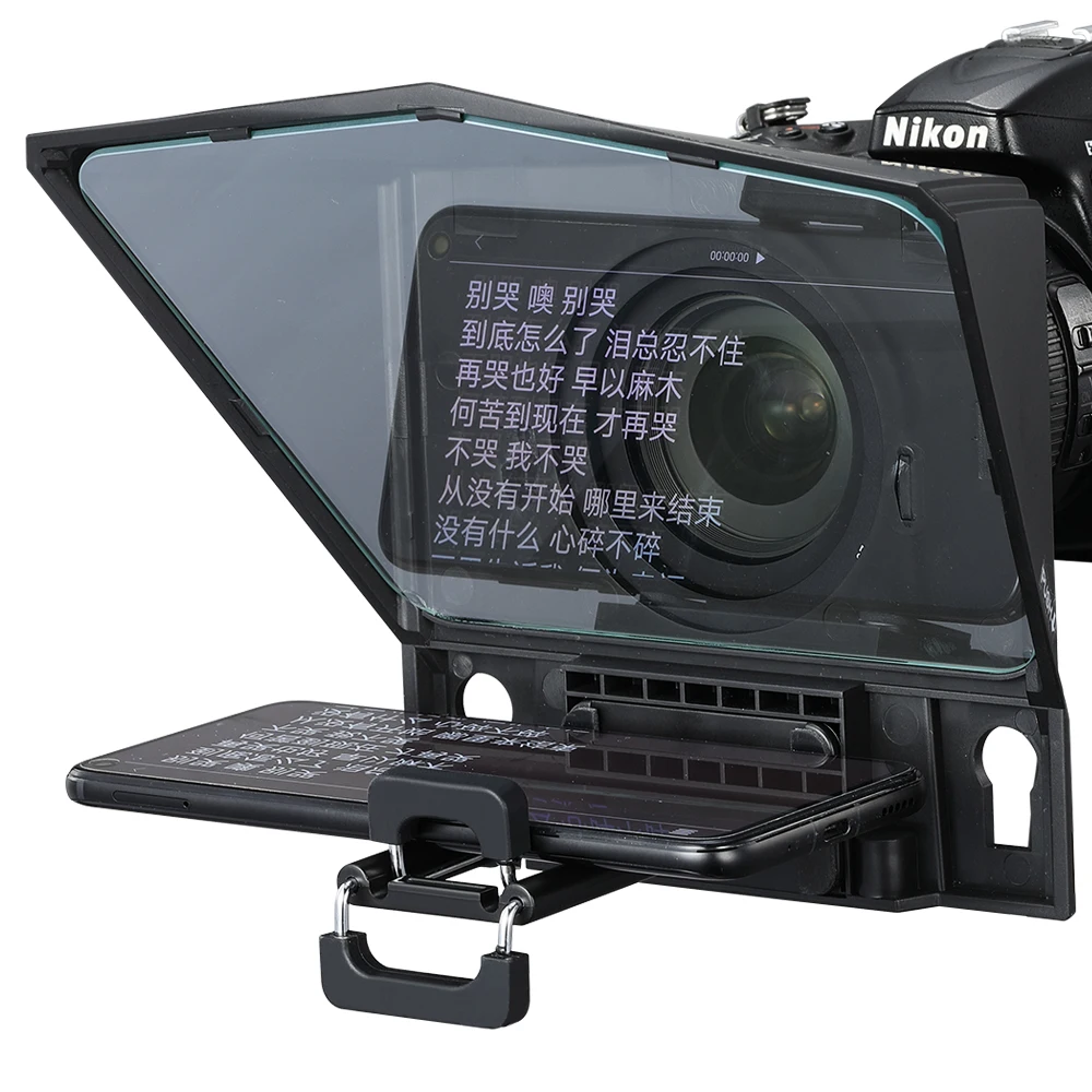 SOONPHO T2 большой экран Prompter профессиональное интервью Teleprompter хост-хост для DSLR