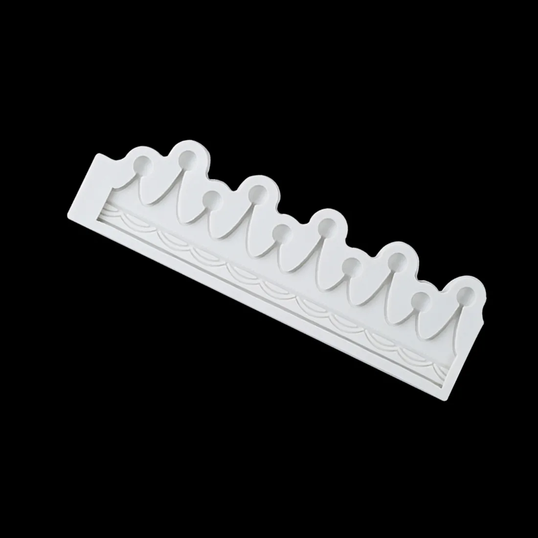 3D Силиконовая большая корона помадной формы шоколада выпечки сахарной Глины