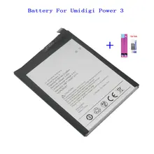 1x 6150mAh 23.68Wh Power 3 Mobile Phone Replacement Battery For UMI Umidigi Power 3 Power3 phone Batteries + Repair Tool Kits