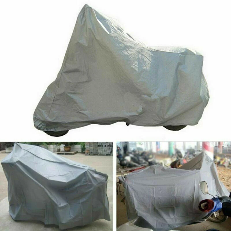 

Waterproof PEVA Fabric Dust Proof UV Sun Rain Snow Full Motorcycle Cover Anti Protective Motors Scooter Bike Cover Raincoats