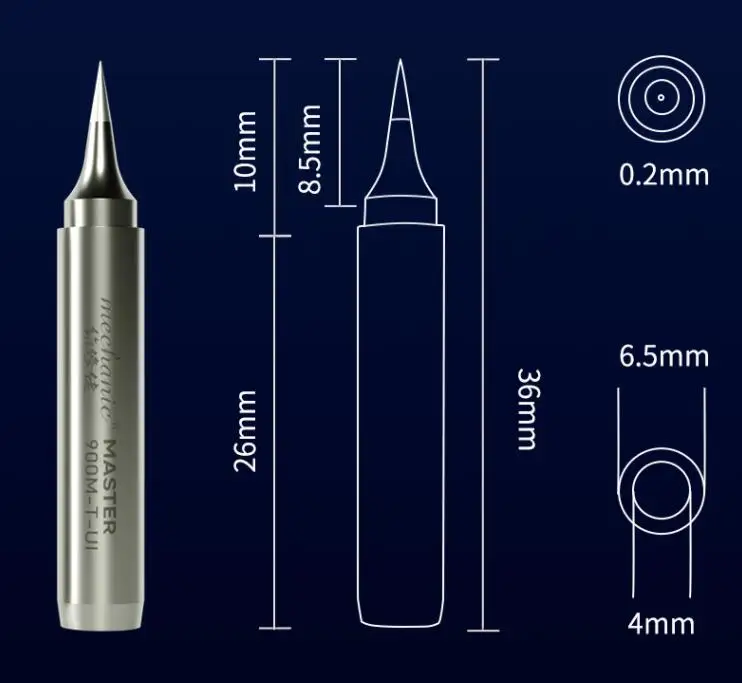 gasless aluminum welding wire Lead-free Soldering Iron Tip 936 Replacement Part Welding Tools 900M-T-UK Tools 900M-T-US Tools 900M-T-UI  Environmental Protect stick welding stinger