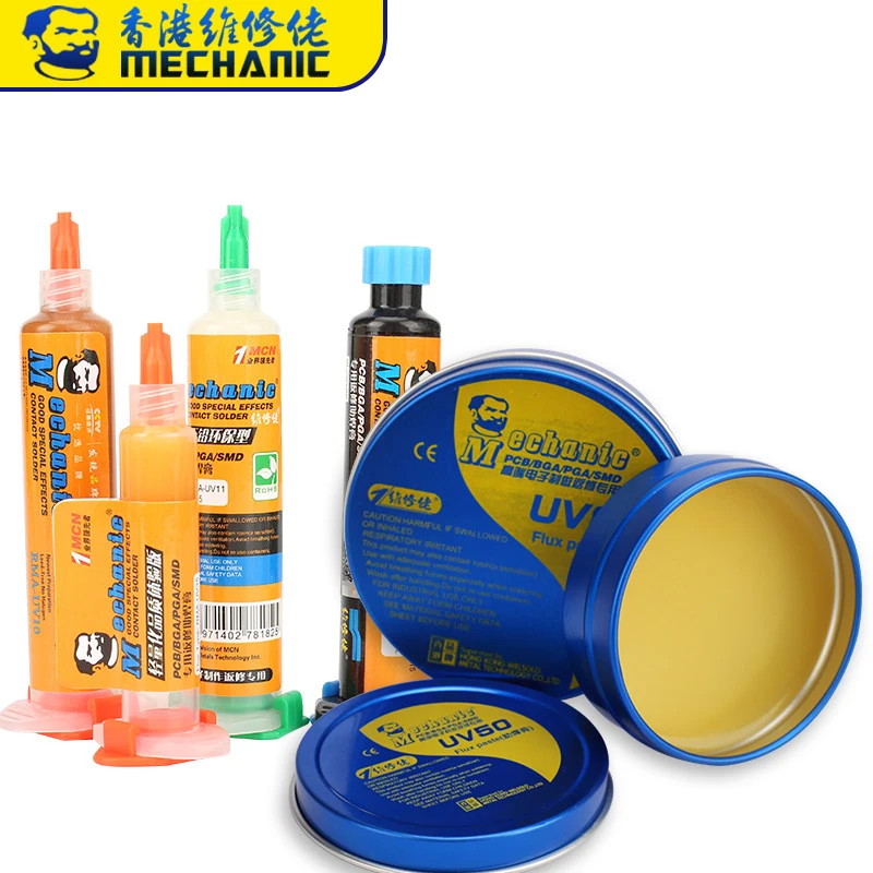 Механик канифоль припой флюсовая паста нечистое галогенов сварочные флюсы