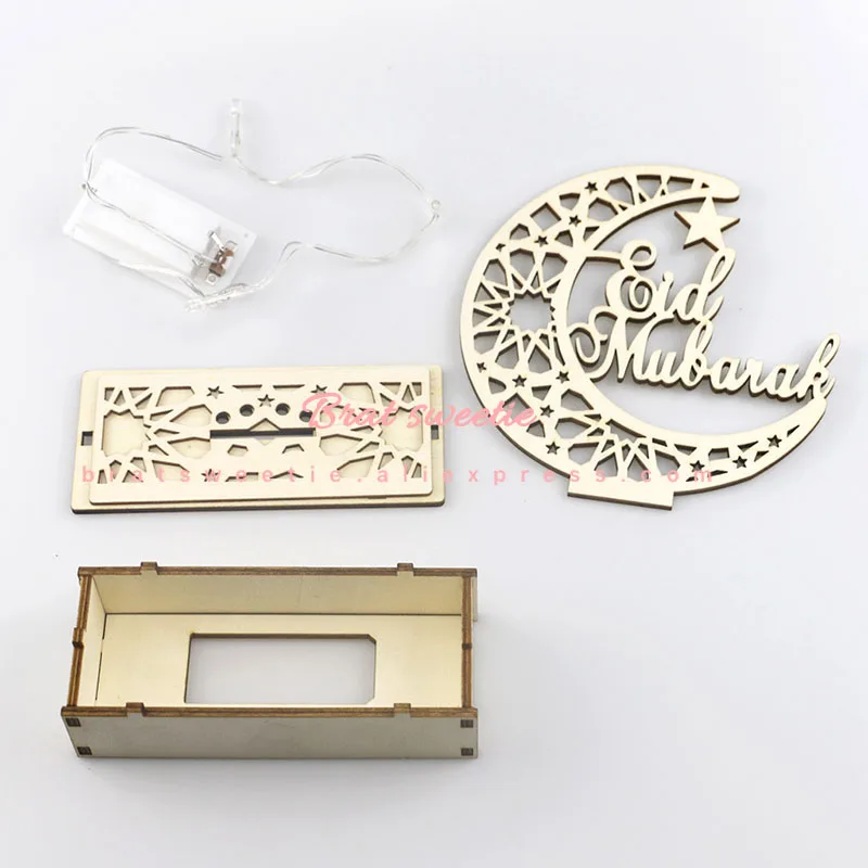 Деревянный ИД Мубарак рождения аль-Наби украшения Коран декоративные Ид аль-Адха