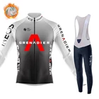 2022 Зимняя Теплая мужская велосипедная майка INEOS Grenadier, одежда для горного туризма, велосипедная одежда, велосипедный комбинезон, Новинка