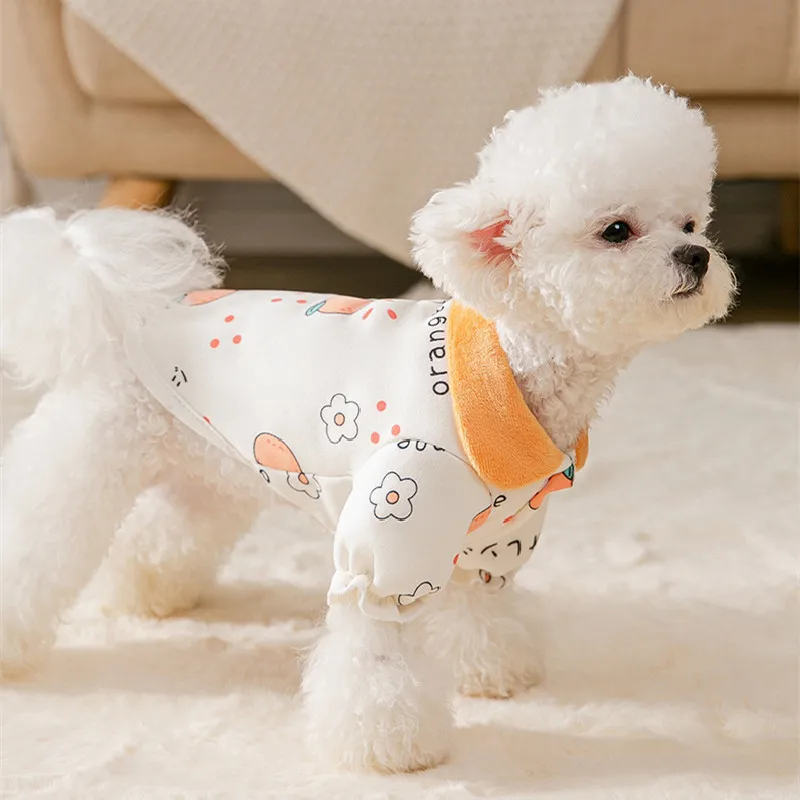 

Autumn Small Dog Clothing Pomeranian Maltese Bichon Poodle Schnauzer Hoodie Jackets For Dogs Corgi Costume Cat Outfit Clothes