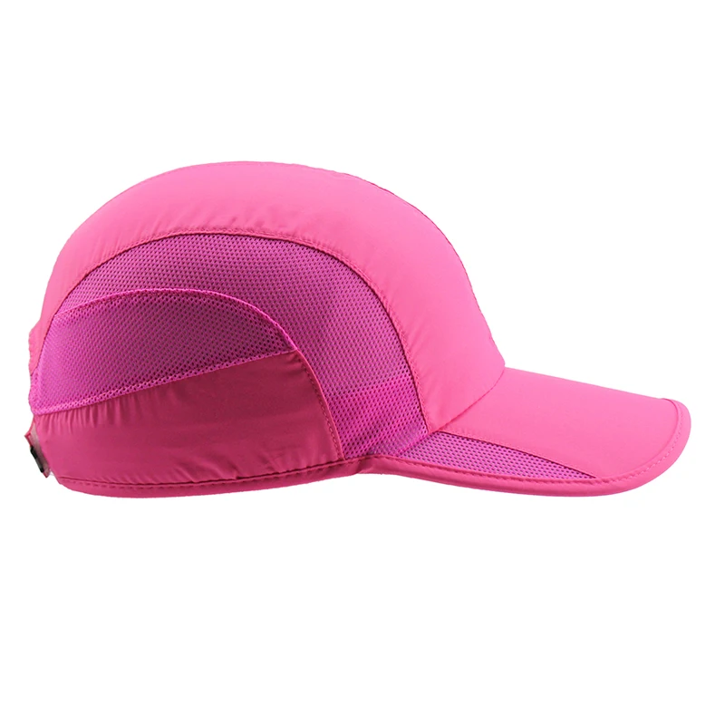 

Women's Baseball Caps Quick Dry Outdoor Sports Cap Breathable Adjustable Running Hats Plum Purple Red Sun Hats For Men 2021
