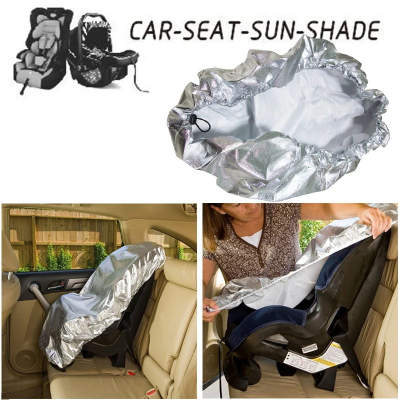 80x108cm Car Seat Baby Seat Sun Shade Protector For Children Kids Aluminium Film Sunshade UV Protector Dust Insulation Cover