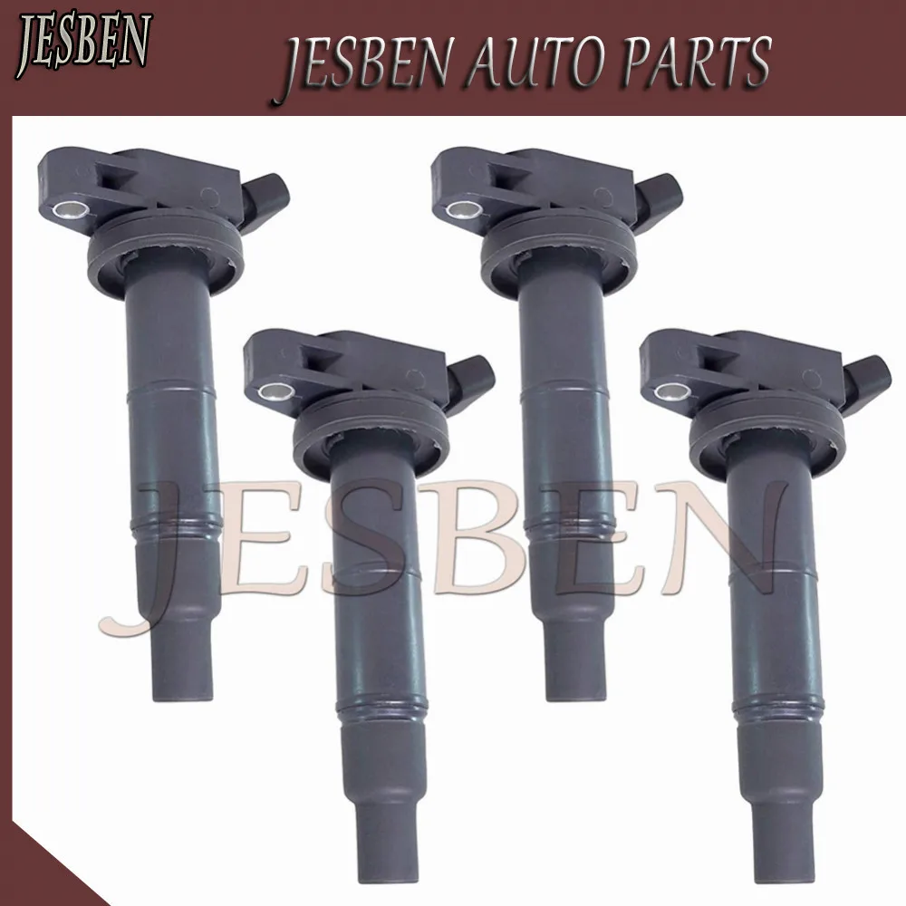 90919-02244 4 шт. катушка зажигания подходит для Toyota RAV4 Camry, corolla, Highlander MATRIX SOLARA LEXUS HS250H 2.4L 2001-2013 NO# UF333